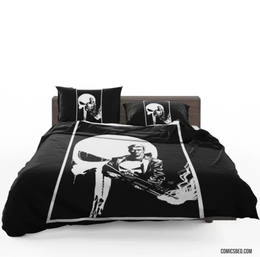 Punisher Warpath Marvel Vigilante Comic Bedding Set