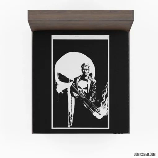 Punisher Warpath Marvel Vigilante Comic Fitted Sheet 1