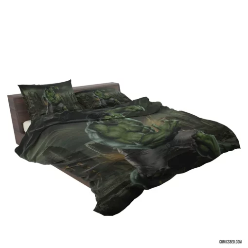 Raging Goliath Unleashed Hulk Chronicles Comic Bedding Set 2