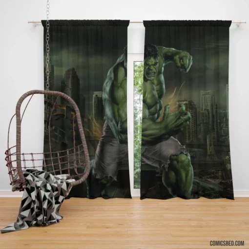 Raging Goliath Unleashed Hulk Chronicles Comic Curtain