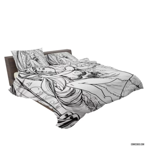 Rapunzel Tower Escape Comic Bedding Set 2