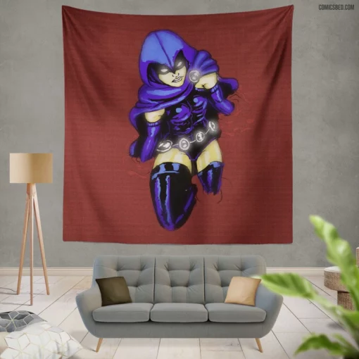 Raven Chronicles DC Mystic Hero Comic Wall Tapestry