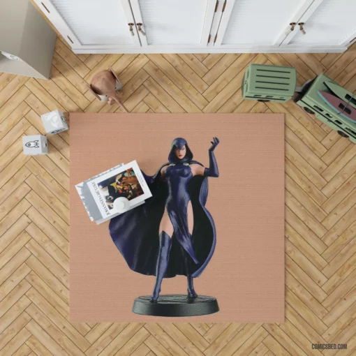 Raven Dark Secrets Unveiled Comic Rug