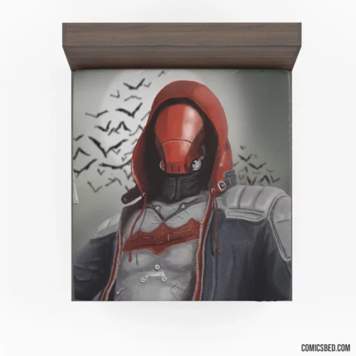 Red Hood Chronicles Anti-Hero Path Comic Fitted Sheet 1