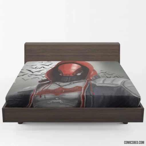 Red Hood Chronicles Anti-Hero Path Comic Fitted Sheet