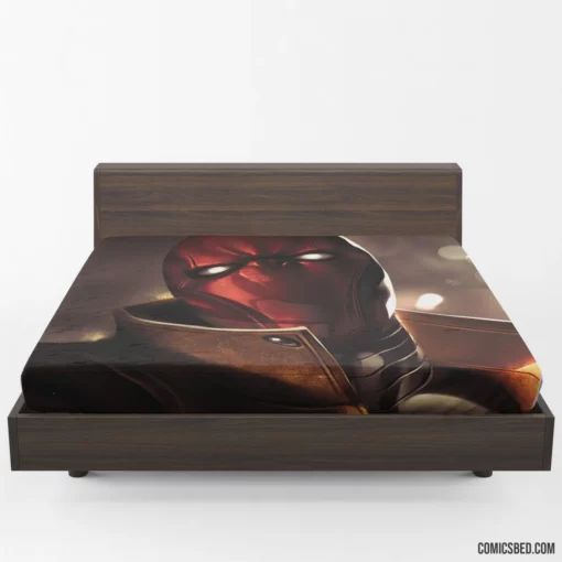 Red Hood Chronicles Gotham Outlaw Comic Fitted Sheet