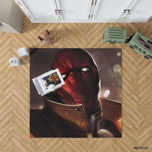 Red Hood Chronicles Gotham Outlaw Comic Rug