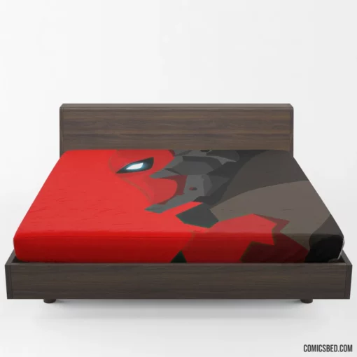 Red Hood Chronicles Gotham Renegade Comic Fitted Sheet