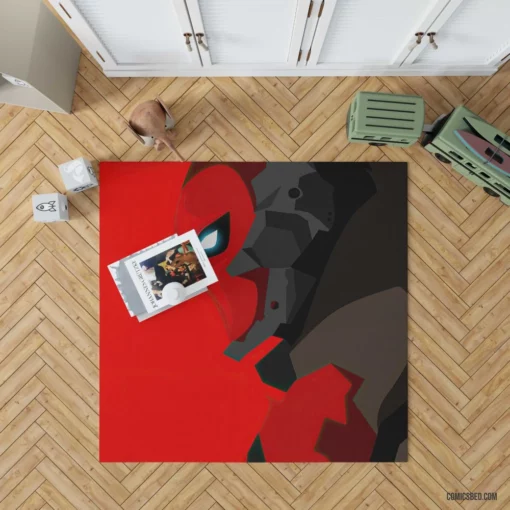 Red Hood Chronicles Gotham Renegade Comic Rug