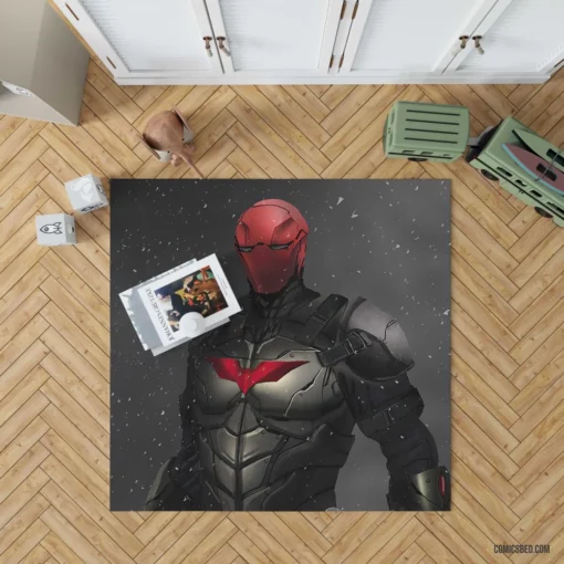 Red Hood Chronicles Todd Transformation Comic Rug