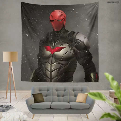 Red Hood Chronicles Todd Transformation Comic Wall Tapestry