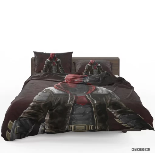 Red Hood DC Anti-Hero Comic Bedding Set