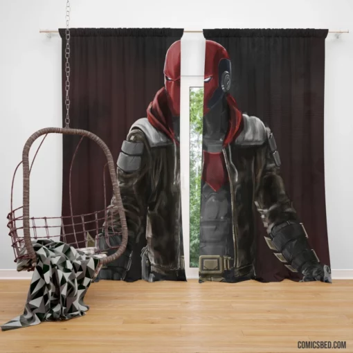 Red Hood DC Anti-Hero Comic Curtain