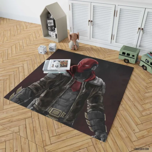 Red Hood DC Anti-Hero Comic Rug 1