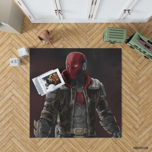 Red Hood DC Anti-Hero Comic Rug