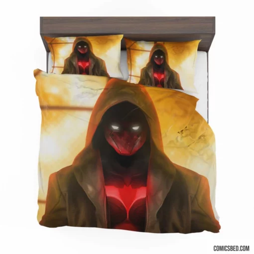 Red Hood DC Antihero Vigilante Comic Bedding Set 1