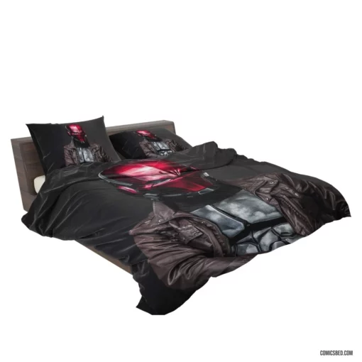 Red Hood DC Mysterious Vigilante Comic Bedding Set 2