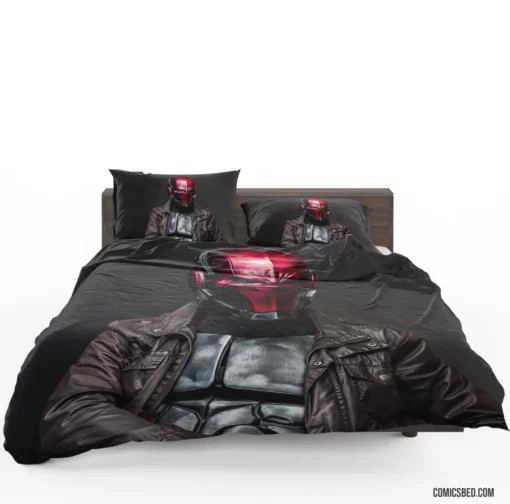 Red Hood DC Mysterious Vigilante Comic Bedding Set