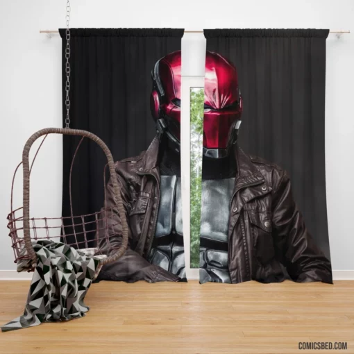 Red Hood DC Mysterious Vigilante Comic Curtain