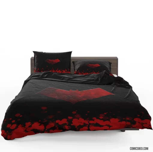 Red Hood DC Vigilante Antihero Comic Bedding Set