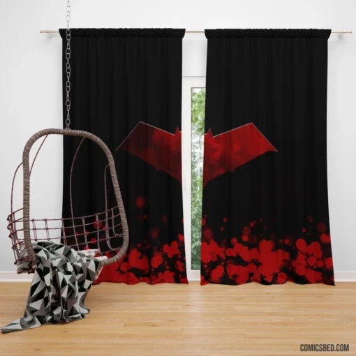 Red Hood DC Vigilante Antihero Comic Curtain