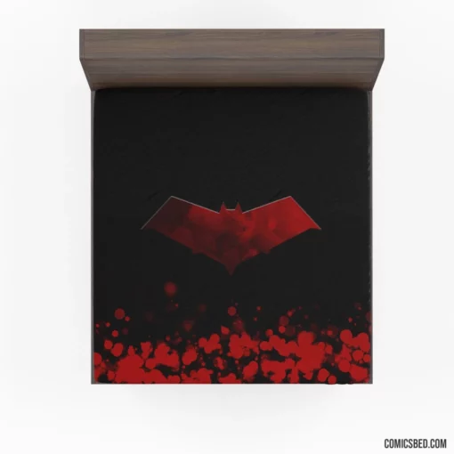 Red Hood DC Vigilante Antihero Comic Fitted Sheet 1