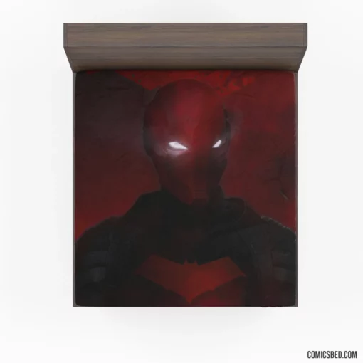 Red Hood Dark Vigilante Chronicles Comic Fitted Sheet 1