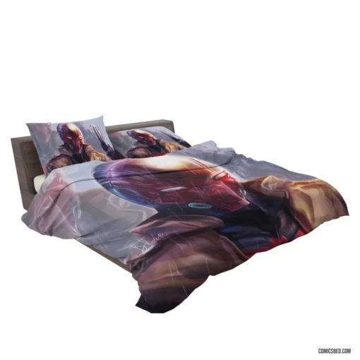 Red Hood Fallen Hero Resurfaces Comic Bedding Set 2