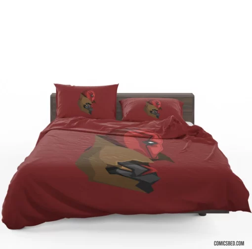 Red Hood Gotham Dark Vigilante Comic Bedding Set