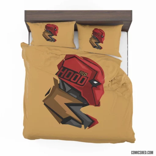 Red Hood Gotham Vigilante Comic Bedding Set 1