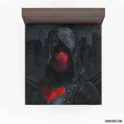 Red Hood Hooded Avenger Chronicles Comic Fitted Sheet 1