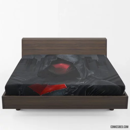 Red Hood Hooded Avenger Chronicles Comic Fitted Sheet