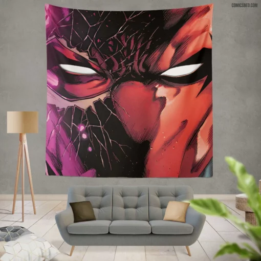 Red Hood Hooded Guardian Chronicles Comic Wall Tapestry