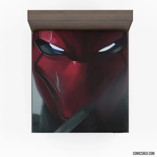 Red Hood Jason Todd Chronicles Comic Fitted Sheet 1