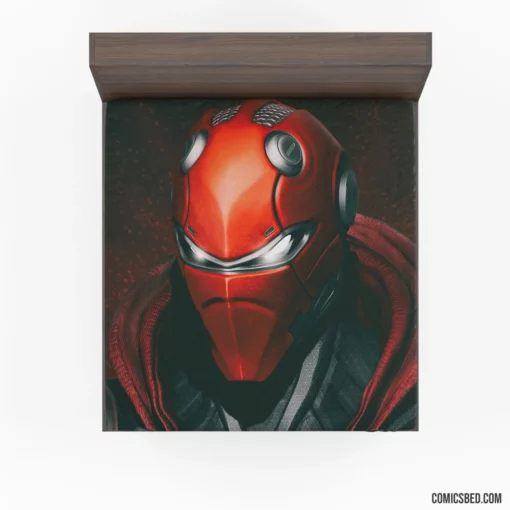 Red Hood Lone Vigilante Journey Comic Fitted Sheet 1