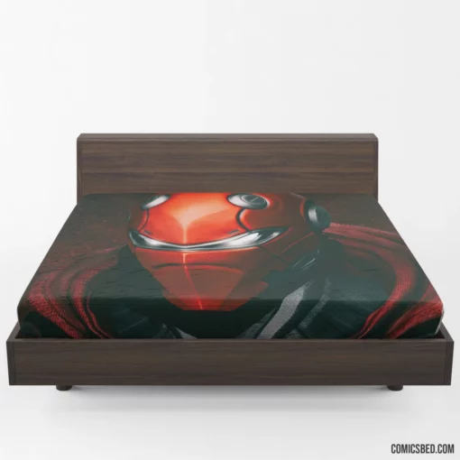 Red Hood Lone Vigilante Journey Comic Fitted Sheet