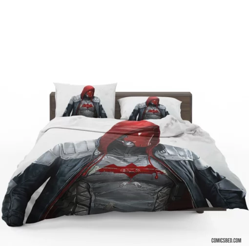 Red Hood Outlaw Path Unveiled Comic Bedding Set