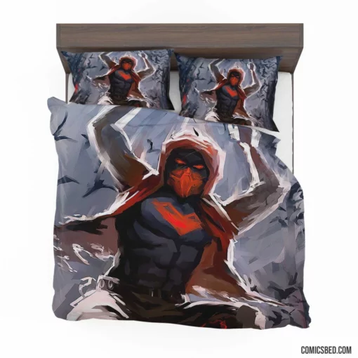 Red Hood Redemption Unmasked Comic Bedding Set 1