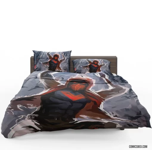 Red Hood Redemption Unmasked Comic Bedding Set