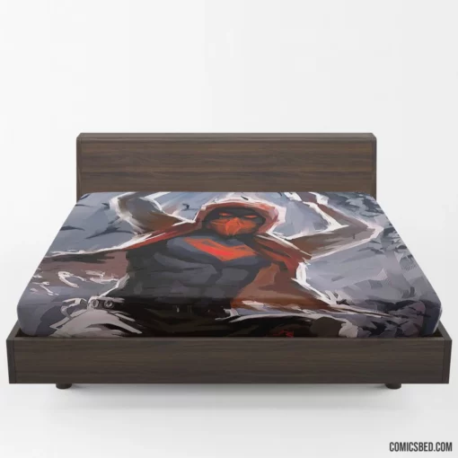 Red Hood Redemption Unmasked Comic Fitted Sheet