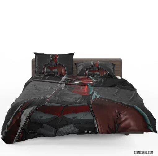 Red Hood Under the Hood Chronicles Comic Bedding Set