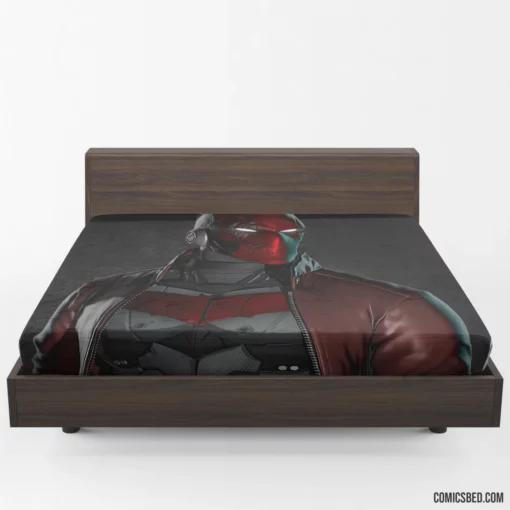 Red Hood Under the Hood Chronicles Comic Fitted Sheet