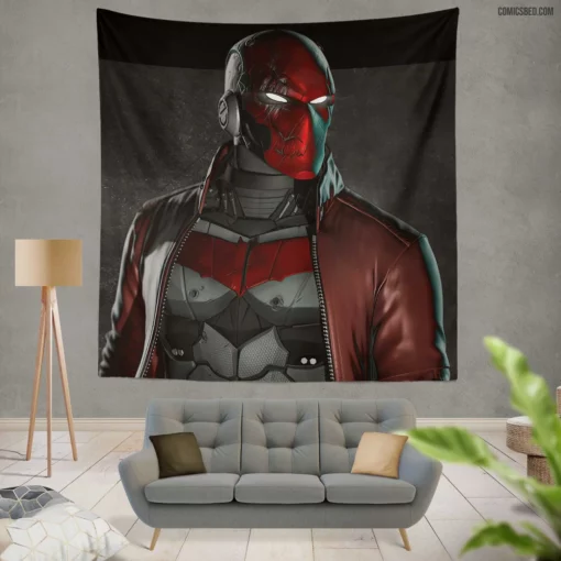 Red Hood Under the Hood Chronicles Comic Wall Tapestry