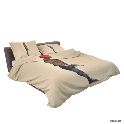 Red Hood Unmasking the Outlaw Comic Bedding Set 2