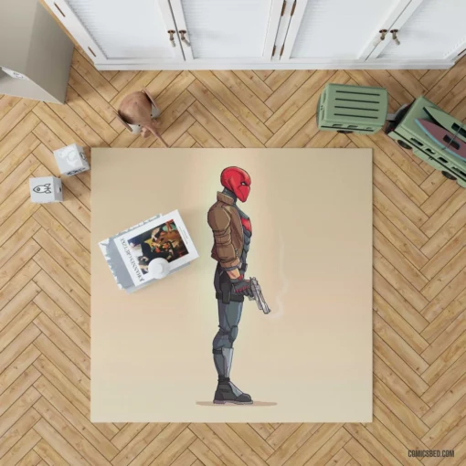 Red Hood Unmasking the Outlaw Comic Rug