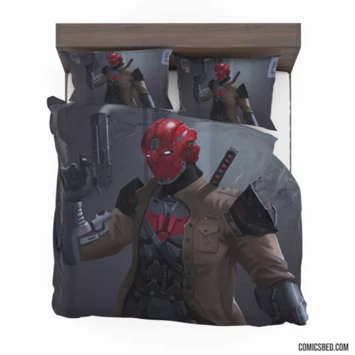 Red Hood Urban Outlaw Chronicles Comic Bedding Set 1