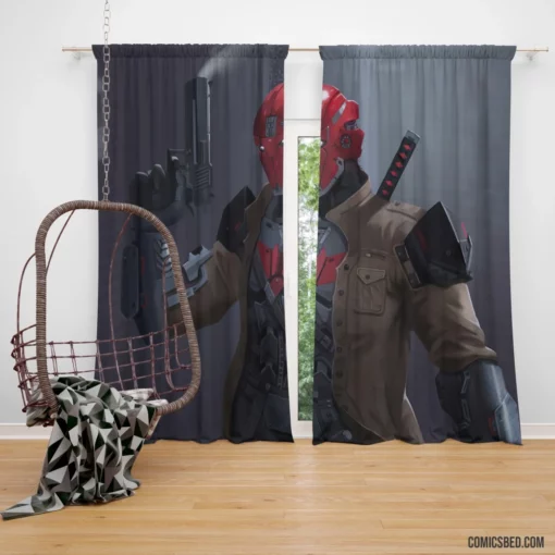 Red Hood Urban Outlaw Chronicles Comic Curtain