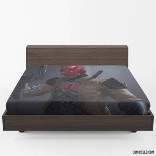 Red Hood Urban Outlaw Chronicles Comic Fitted Sheet