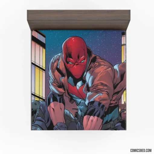 Red Hood Vengeance Quest Comic Fitted Sheet 1