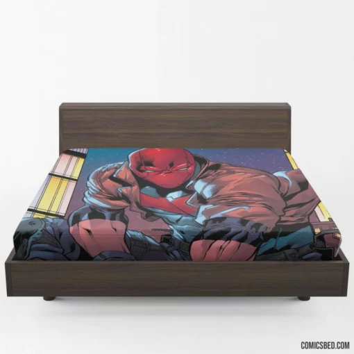 Red Hood Vengeance Quest Comic Fitted Sheet